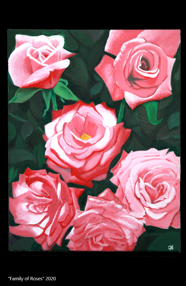 Family of Rosas Painting